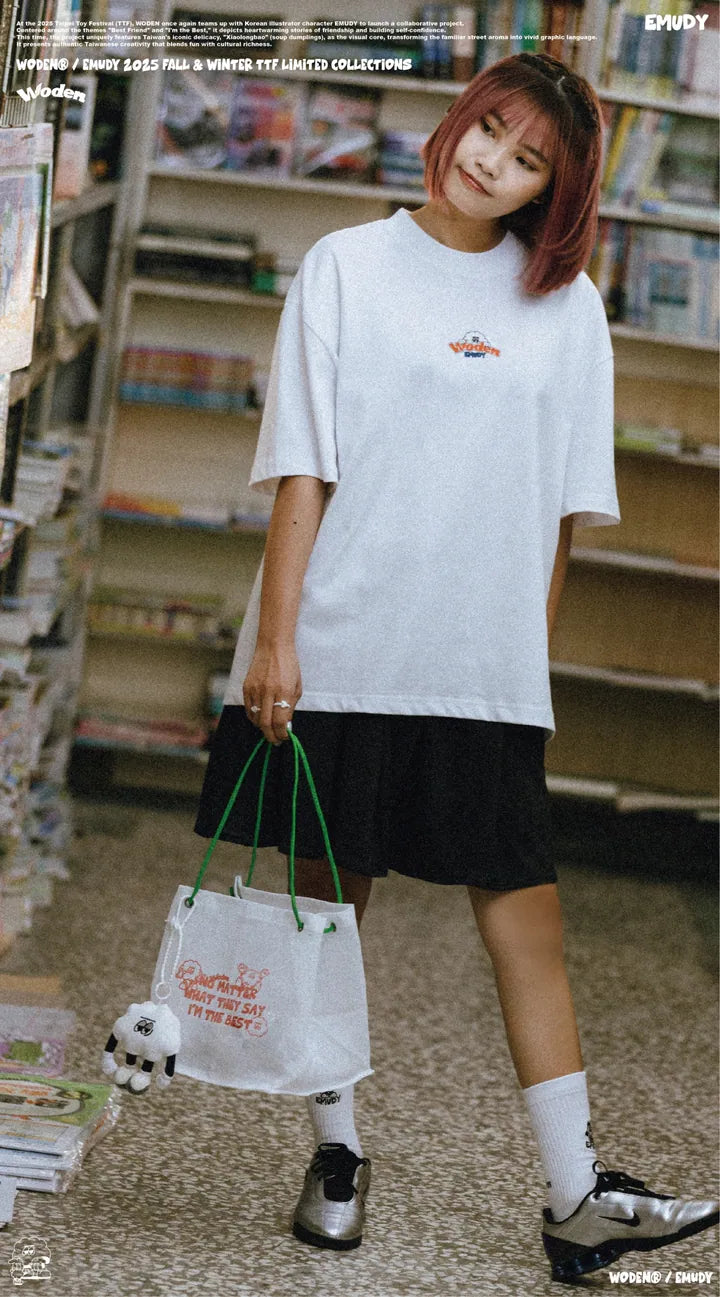 WODEN / EMUDY 2025 Fall & Winter 011 TTF BEST FRIEND TEE