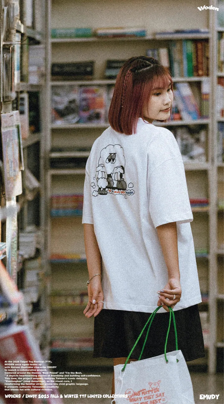 WODEN / EMUDY 2025 Fall & Winter 011 TTF BEST FRIEND TEE