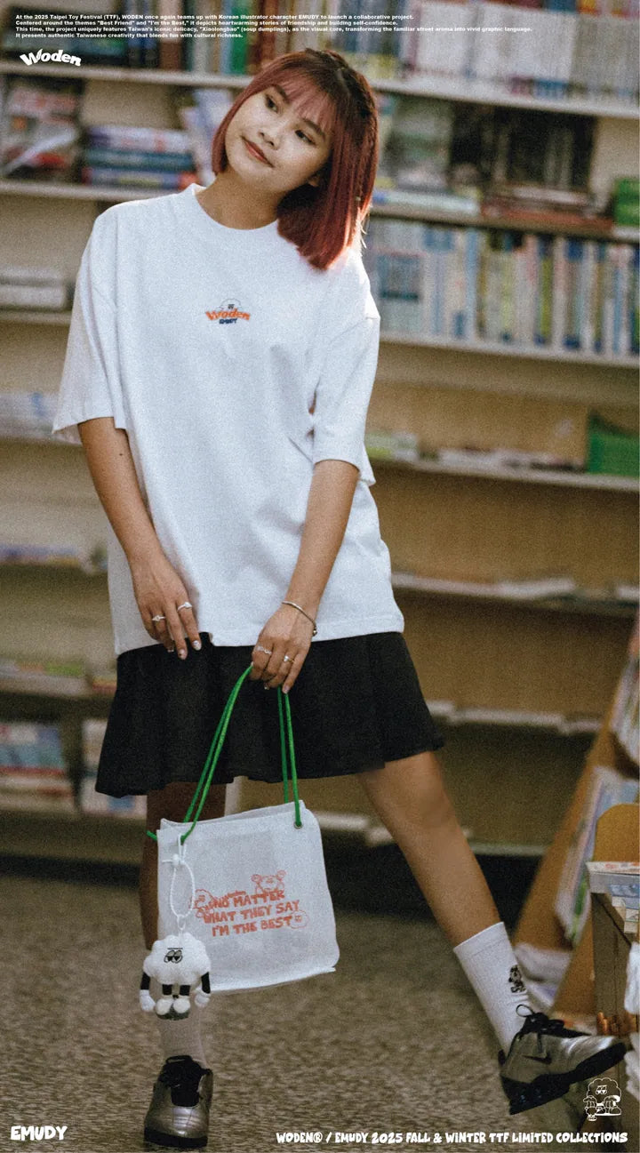 WODEN / EMUDY 2025 Fall & Winter 011 TTF BEST FRIEND TEE