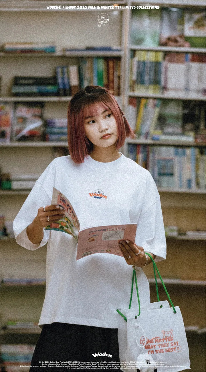 WODEN / EMUDY 2025 Fall & Winter 011 TTF BEST FRIEND TEE