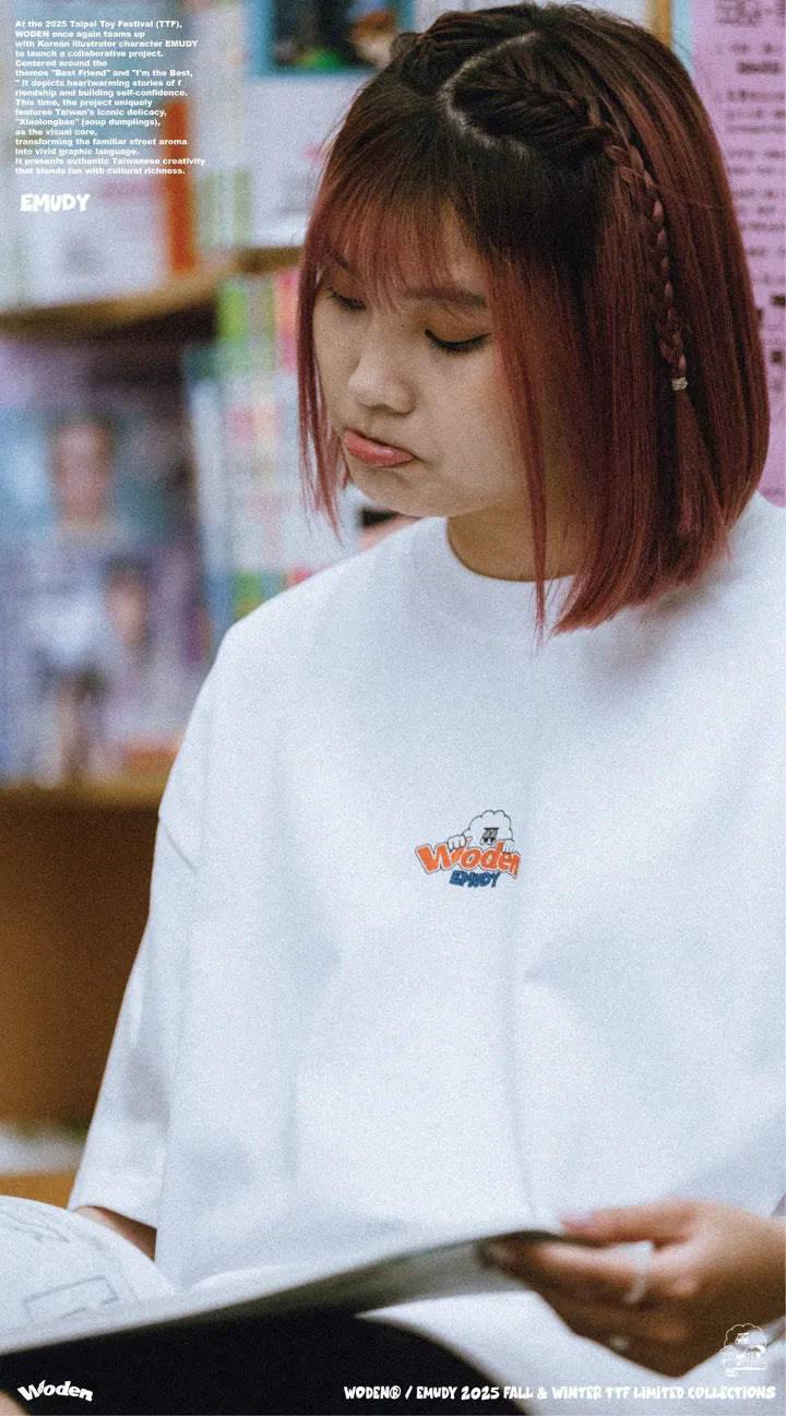 WODEN / EMUDY 2025 Fall & Winter 011 TTF BEST FRIEND TEE