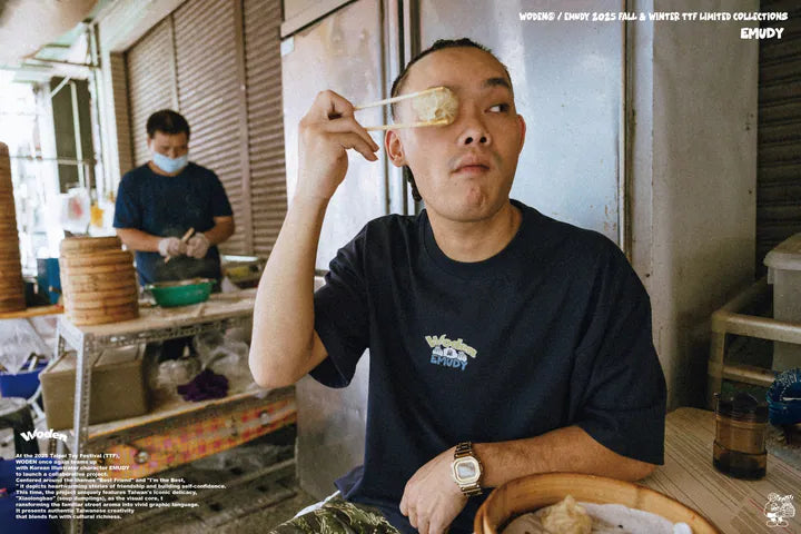 WODEN / EMUDY 2025 Fall & Winter 010 TTF XIAOLONGBAO TEE