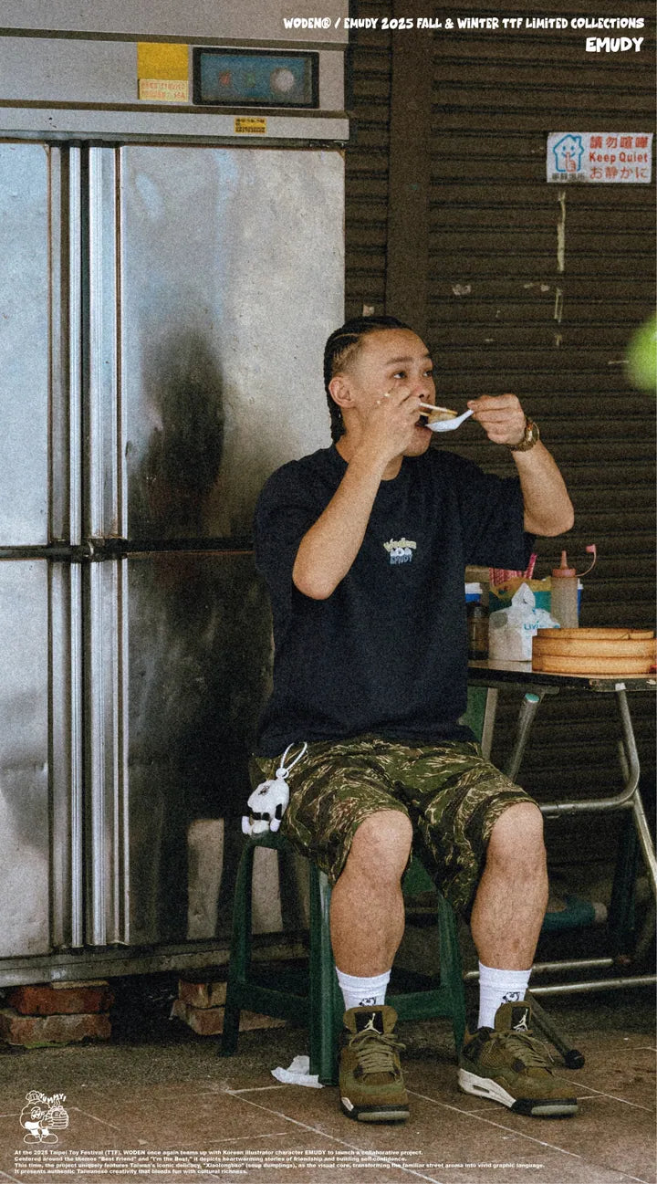 WODEN / EMUDY 2025 Fall & Winter 010 TTF XIAOLONGBAO TEE