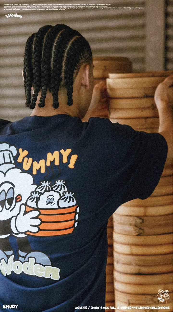 WODEN / EMUDY 2025 Fall & Winter 010 TTF XIAOLONGBAO TEE