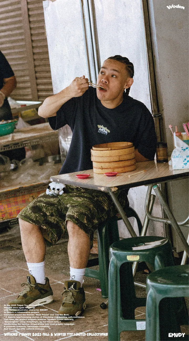 WODEN / EMUDY 2025 Fall & Winter 010 TTF XIAOLONGBAO TEE