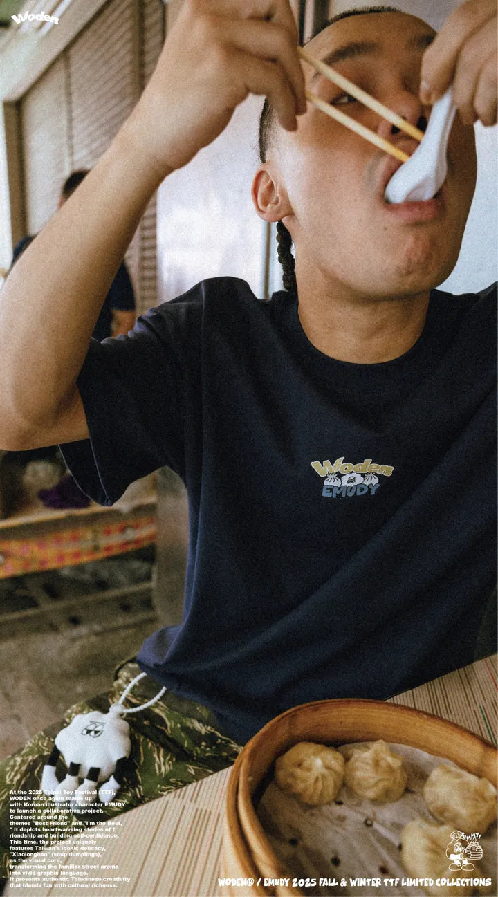 WODEN / EMUDY 2025 Fall & Winter 010 TTF XIAOLONGBAO TEE