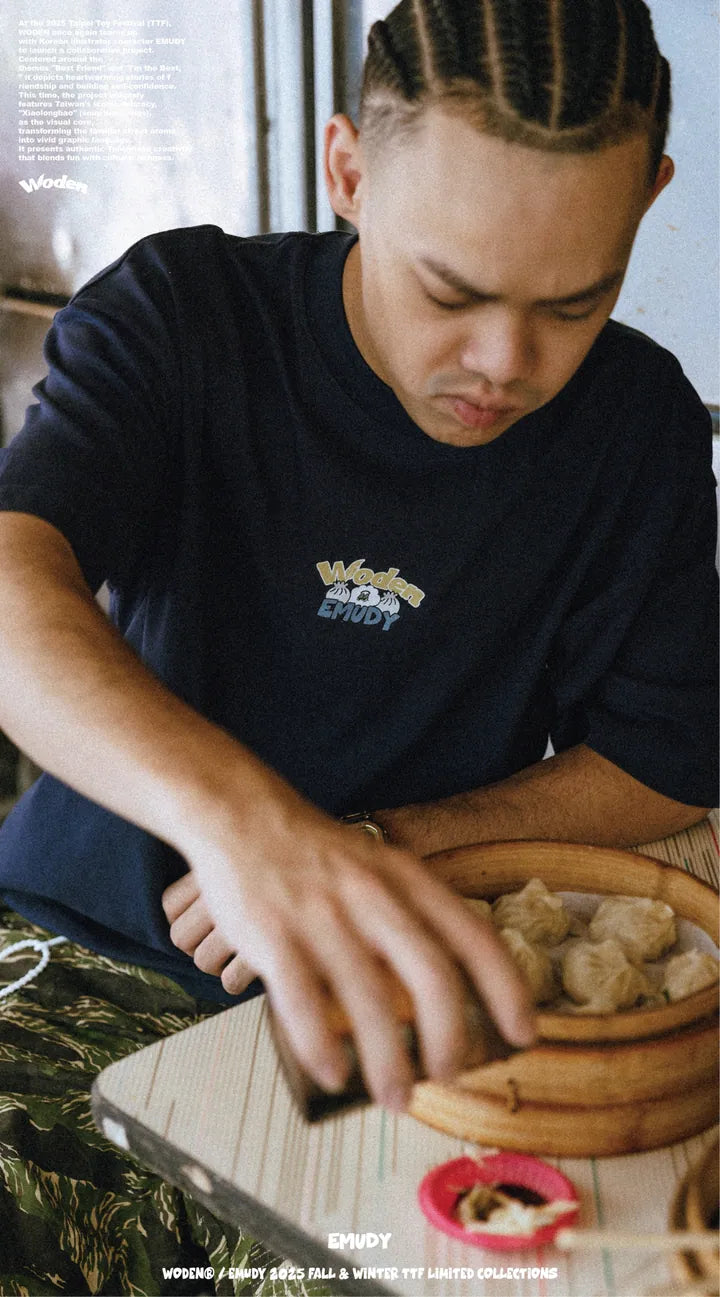 WODEN / EMUDY 2025 Fall & Winter 010 TTF XIAOLONGBAO TEE