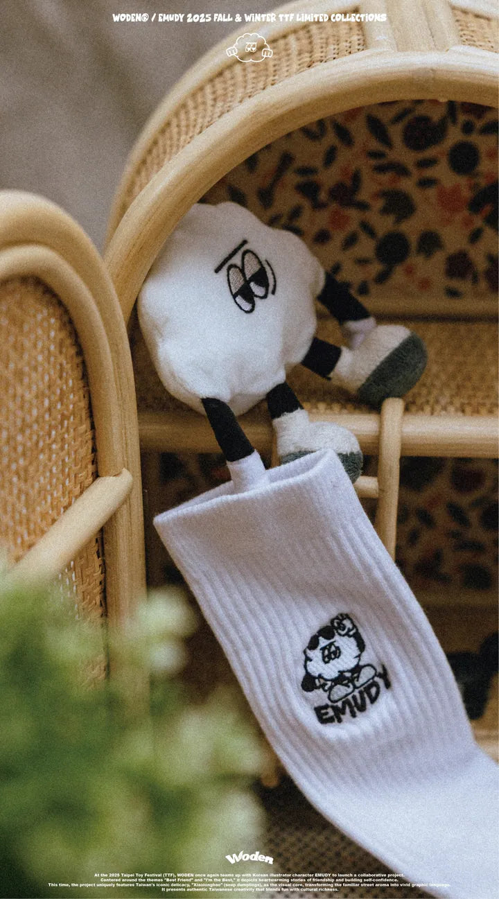 WODEN / EMUDY/ Faam 2025 Fall & Winter 015 TTF SOCK & PLUSH SET