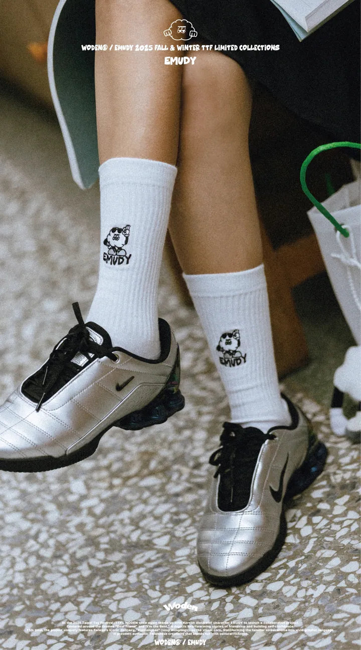 WODEN / EMUDY/ Faam 2025 Fall & Winter 015 TTF SOCK & PLUSH SET
