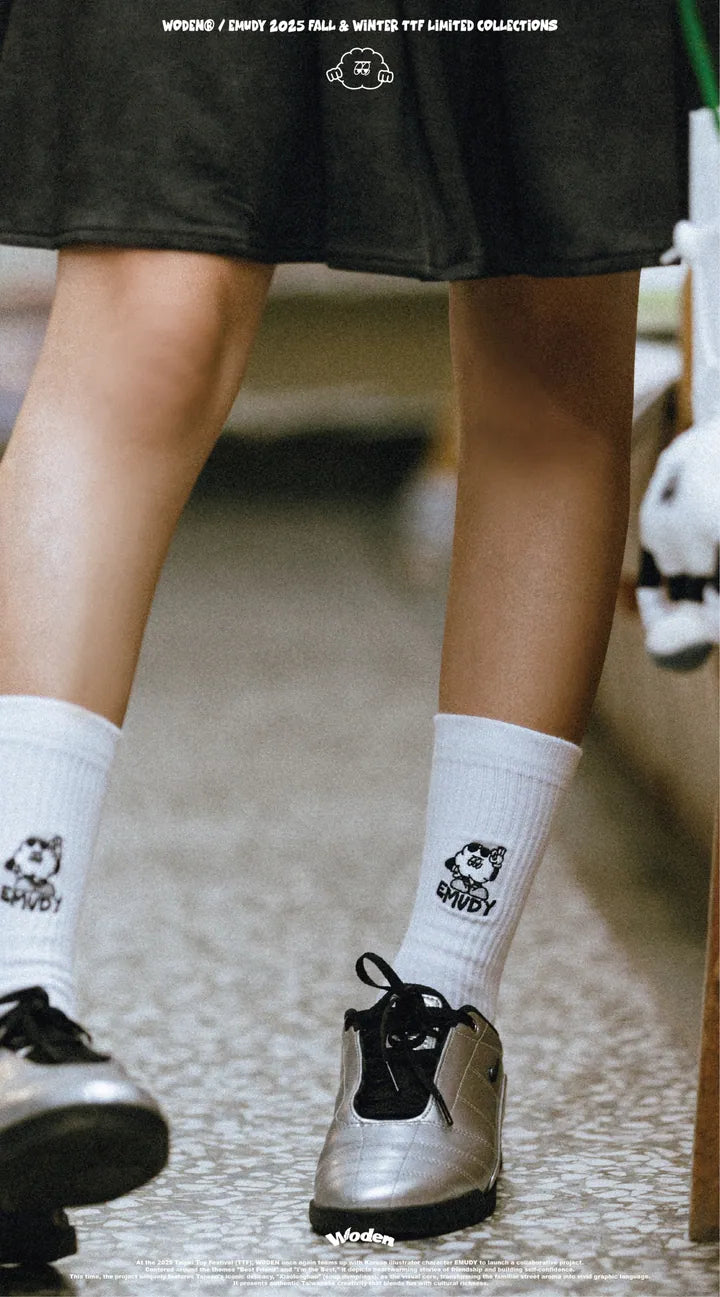 WODEN / EMUDY/ Faam 2025 Fall & Winter 015 TTF SOCK & PLUSH SET