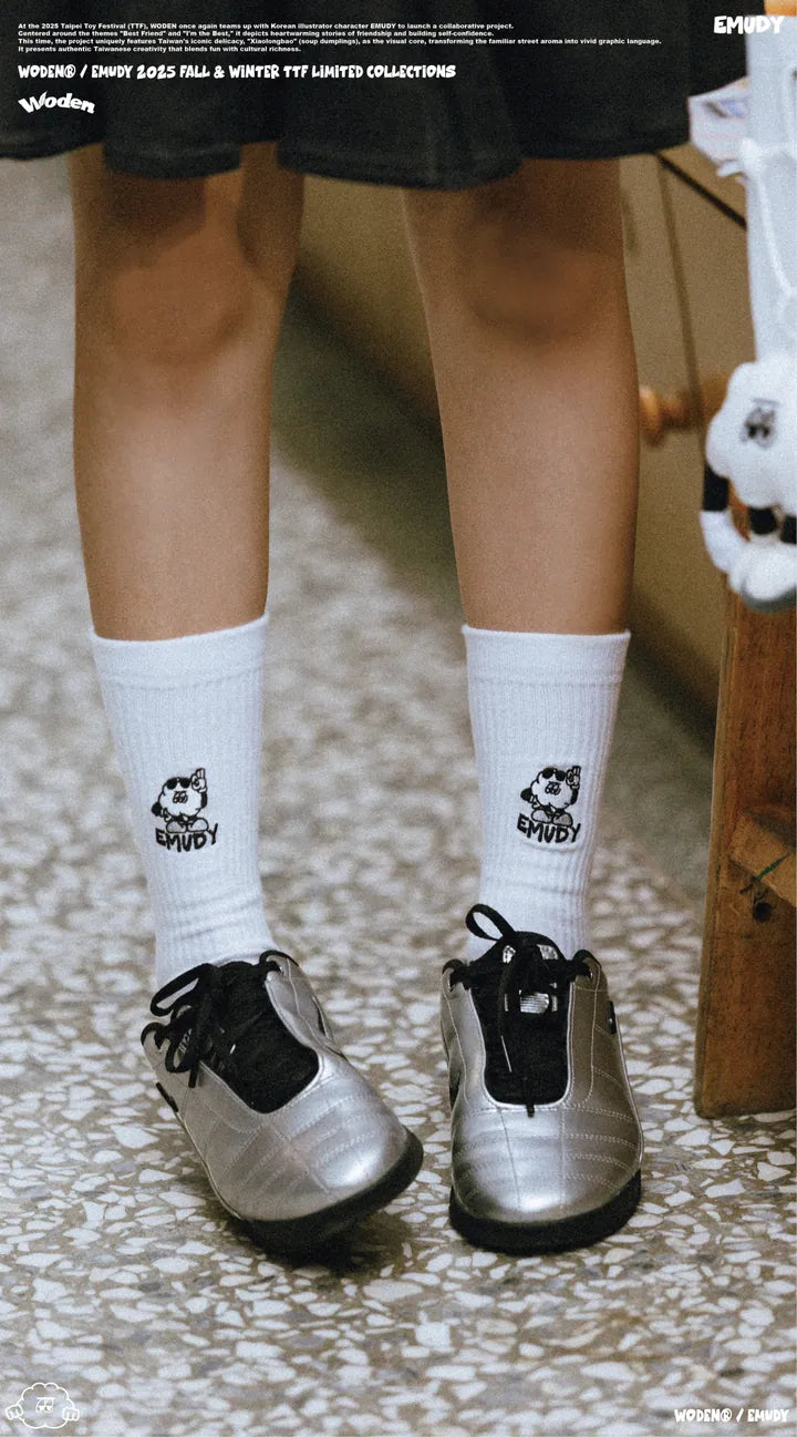WODEN / EMUDY/ Faam 2025 Fall & Winter 015 TTF SOCK & PLUSH SET