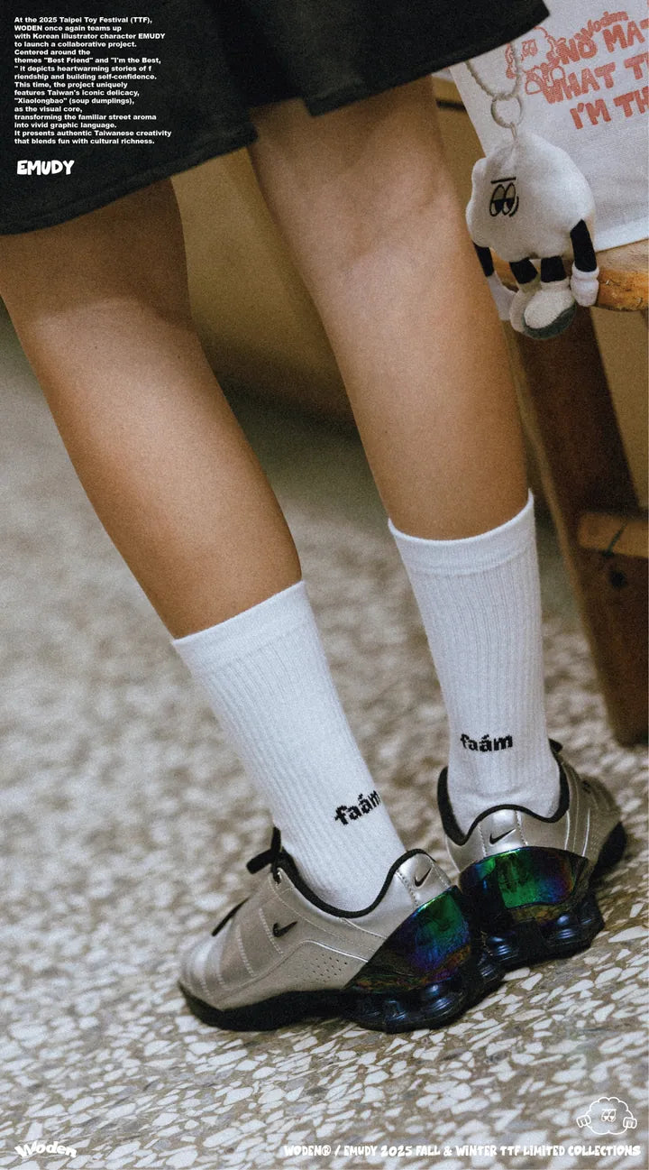 WODEN / EMUDY/ Faam 2025 Fall & Winter 015 TTF SOCK & PLUSH SET