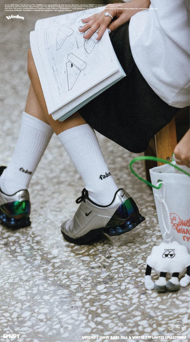WODEN / EMUDY/ Faam 2025 Fall & Winter 015 TTF SOCK & PLUSH SET