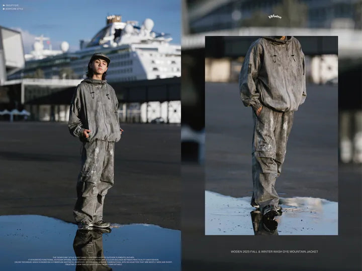 WODEN 2025 017 Wash Dye 2Way Paratrooper Pants