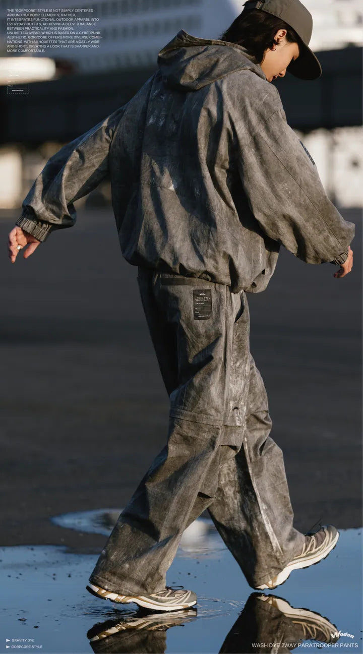 WODEN 2025 017 Wash Dye 2Way Paratrooper Pants
