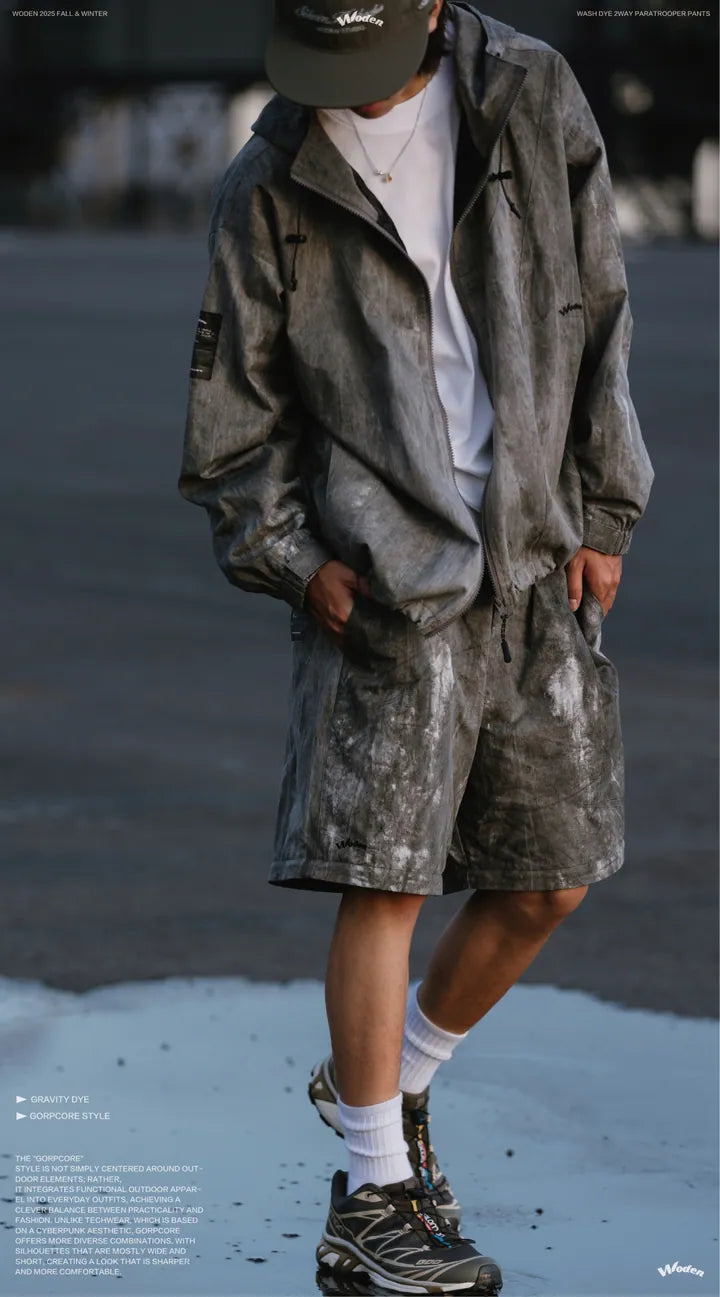 WODEN 2025 017 Wash Dye 2Way Paratrooper Pants