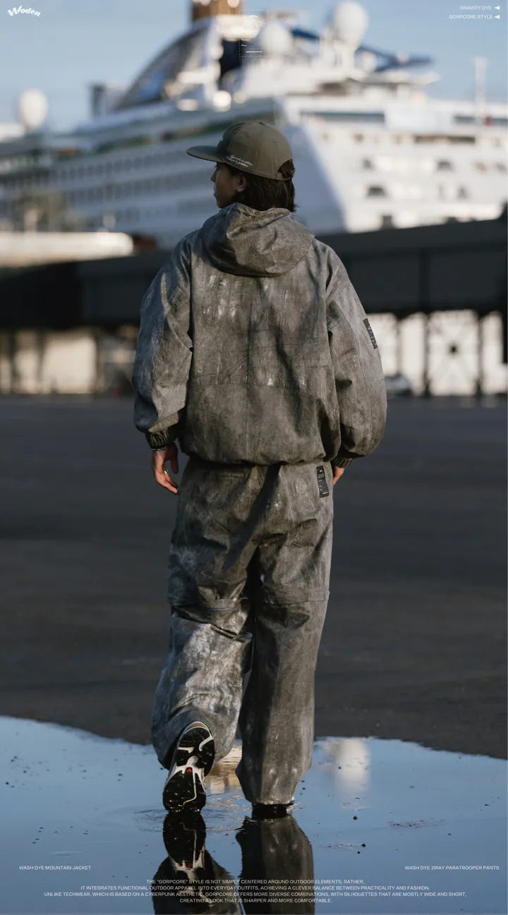 WODEN 2025 017 Wash Dye 2Way Paratrooper Pants