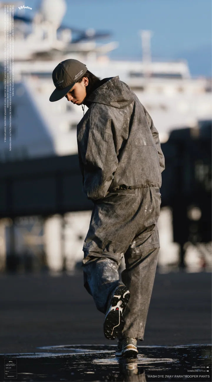 WODEN 2025 017 Wash Dye 2Way Paratrooper Pants
