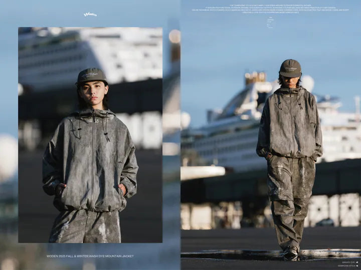WODEN 2025 Fall & Winter 016 Wash Dye Mountain Jacket