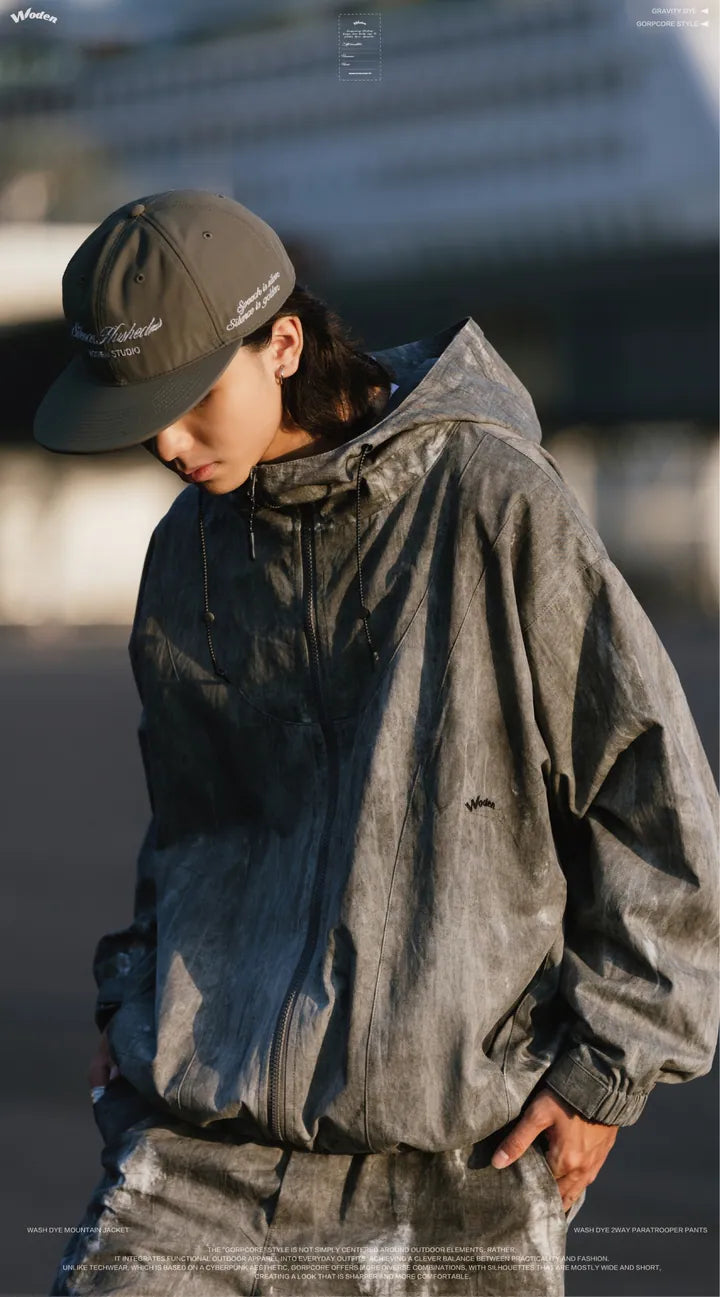 WODEN 2025 Fall & Winter 016 Wash Dye Mountain Jacket
