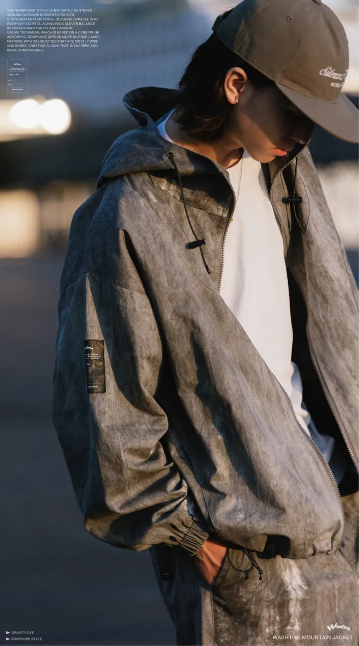 WODEN 2025 Fall & Winter 016 Wash Dye Mountain Jacket