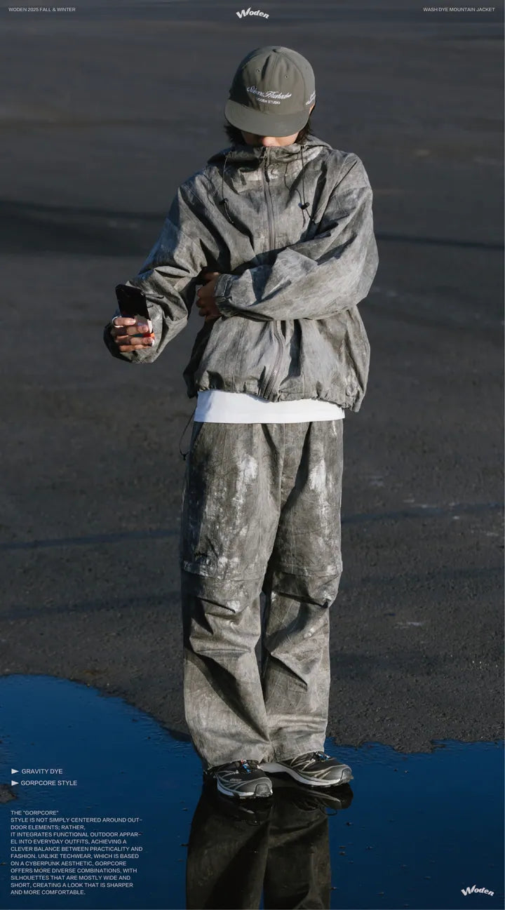 WODEN 2025 Fall & Winter 016 Wash Dye Mountain Jacket