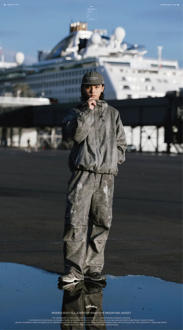 WODEN 2025 Fall & Winter 016 Wash Dye Mountain Jacket