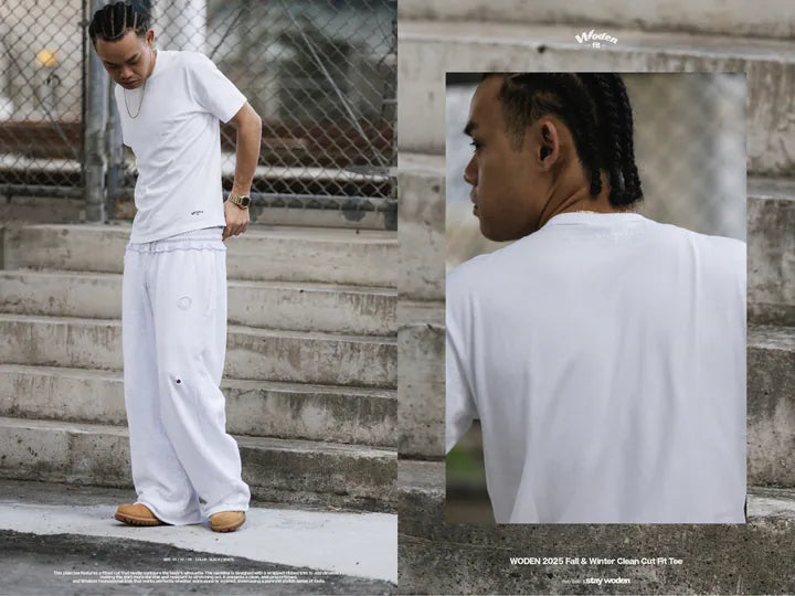 WODEN 2025 Fall & Winter 018 Clean Cut Fit Tee