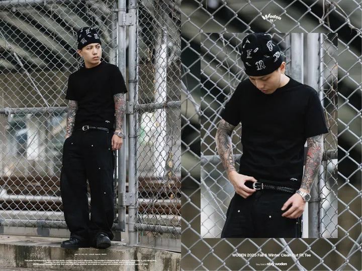 WODEN 2025 Fall & Winter 018 Clean Cut Fit Tee