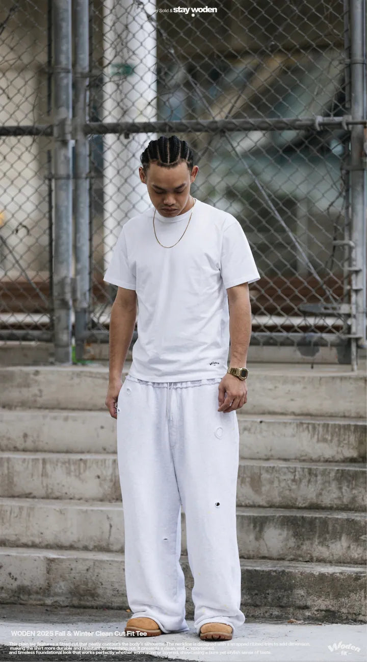WODEN 2025 Fall & Winter 018 Clean Cut Fit Tee