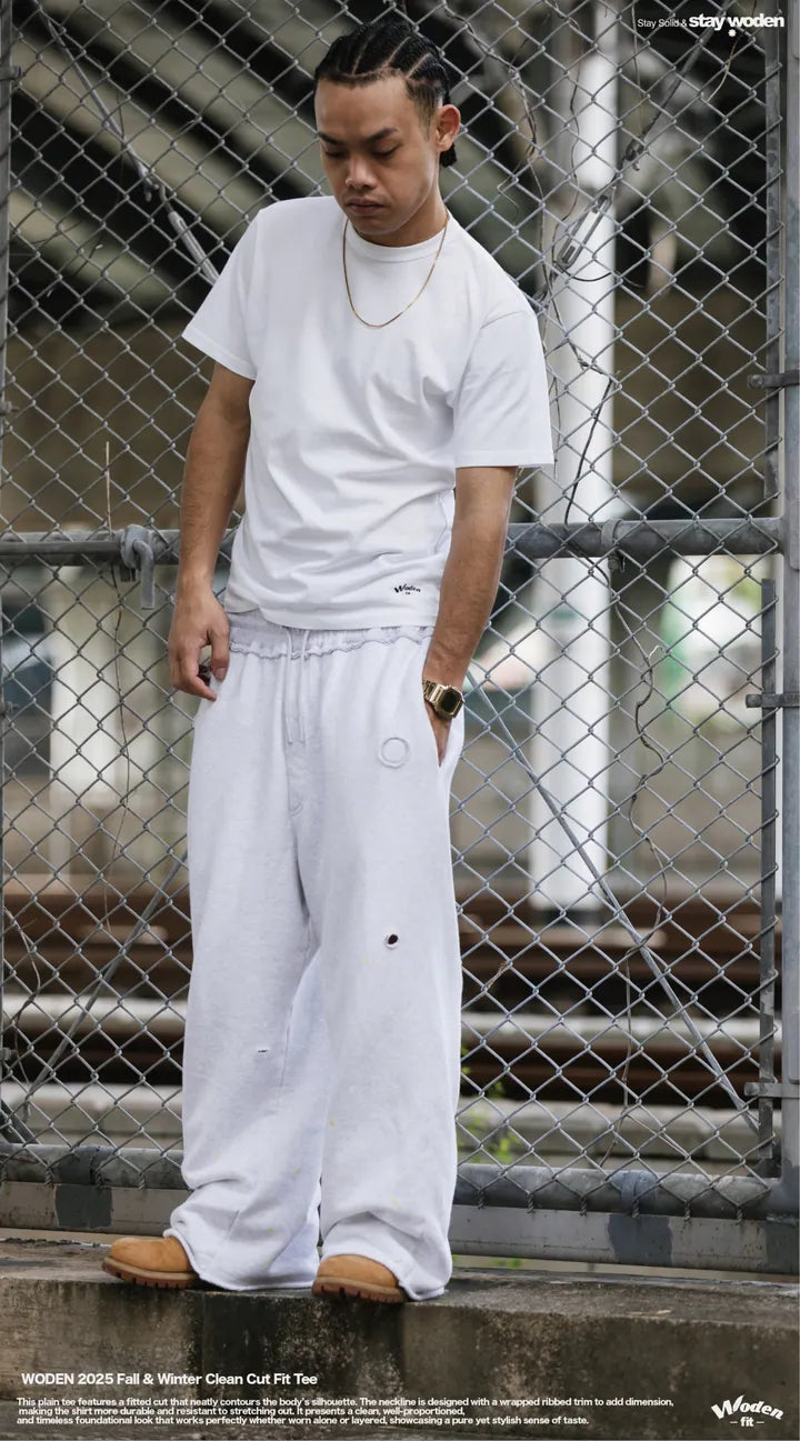 WODEN 2025 Fall & Winter 018 Clean Cut Fit Tee