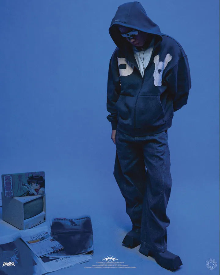 parallax.tp 25 F/W “Graffiti”Scimitar Pants