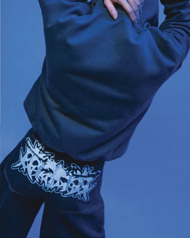 parallax.tp 25 F/W “Graffiti”Scimitar Pants