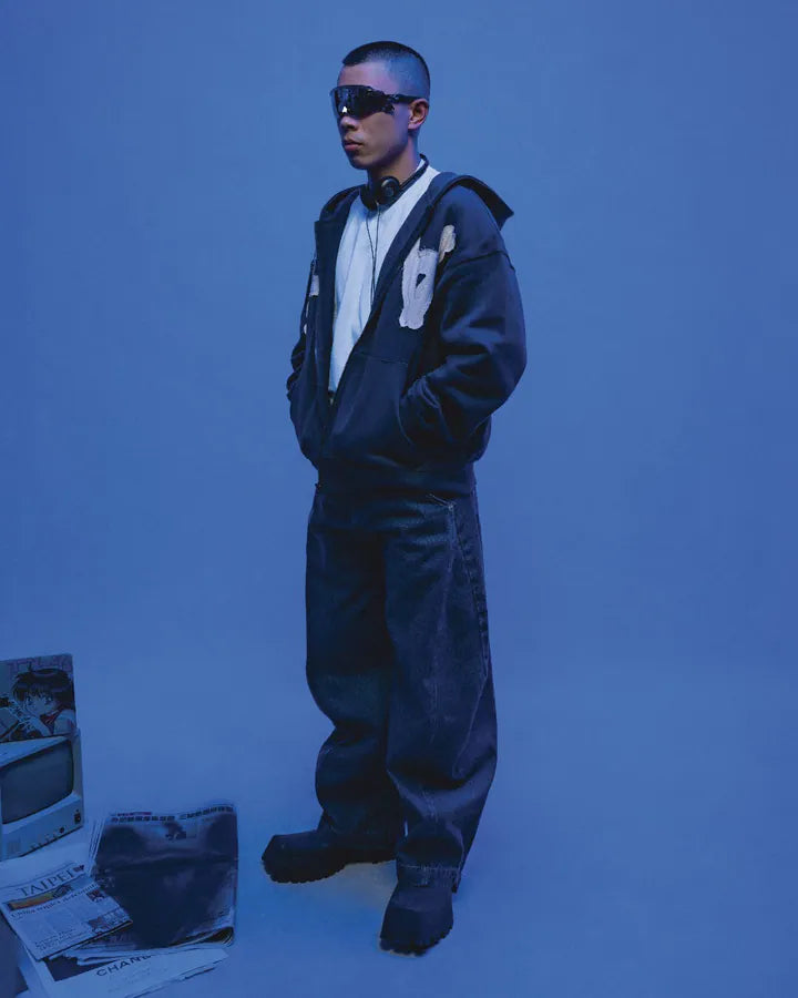 parallax.tp 25 F/W “Graffiti”Scimitar Pants