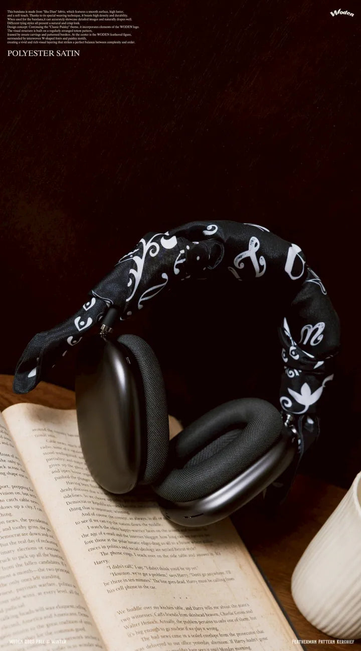 WODEN 2025 Fall & Winter 020 Featherman Pattern Kerchief