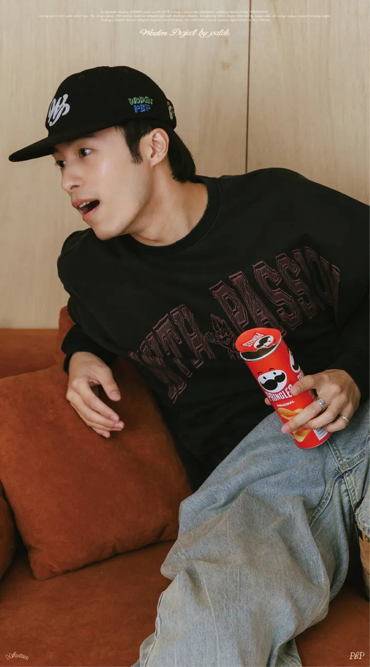 WODEN® X P.B.P® 023 Vintage College Sweatshirt