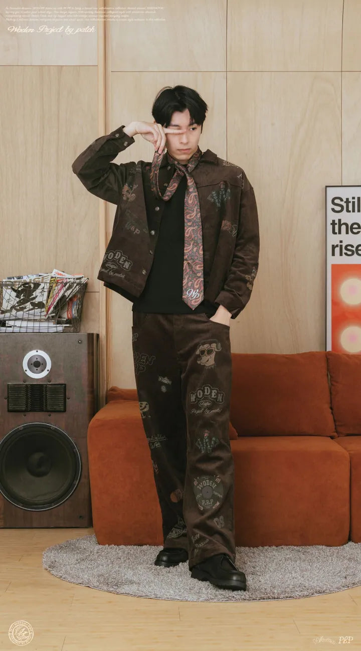 WODEN® X P.B.P® Senior cords 025 Corduroy Jacket