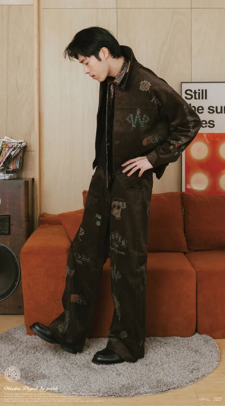 WODEN® X P.B.P® Senior cords 025 Corduroy Jacket