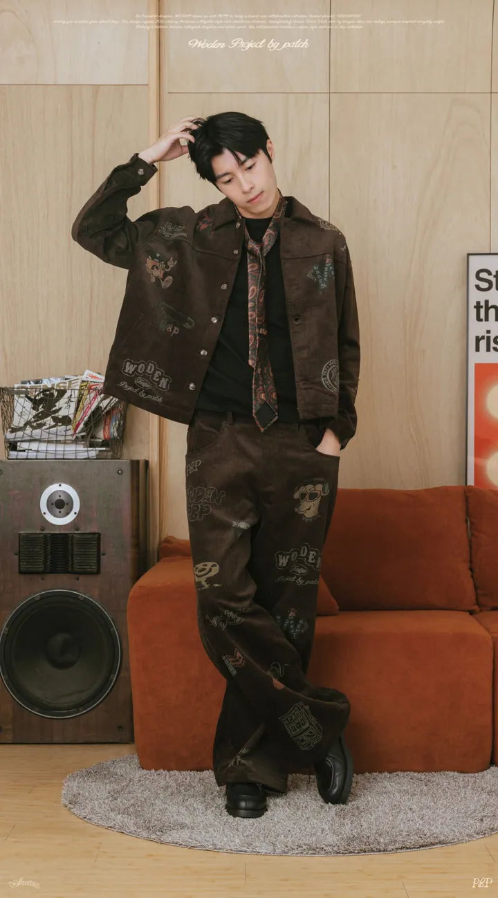 WODEN® X P.B.P® Senior cords 025 Corduroy Jacket