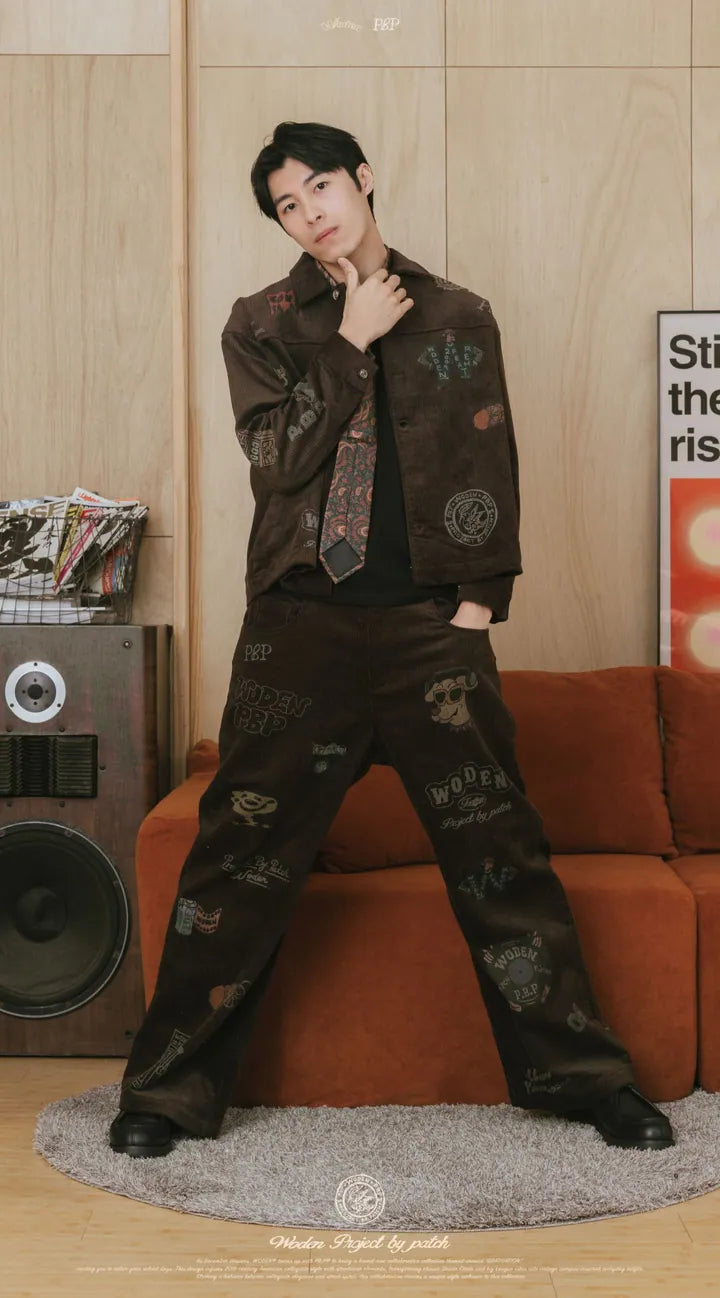 WODEN® X P.B.P® Senior cords 025 Corduroy Jacket
