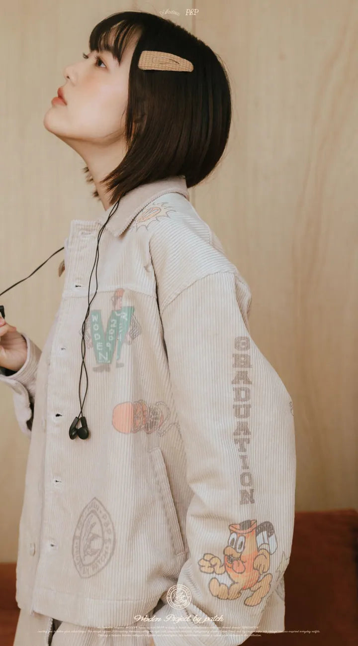 WODEN® X P.B.P® Senior cords 025 Corduroy Jacket