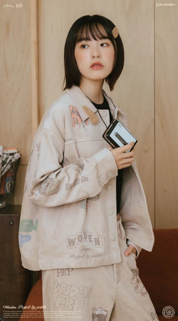 WODEN® X P.B.P® Senior cords 025 Corduroy Jacket