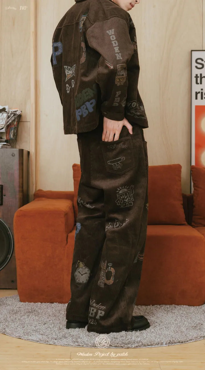 WODEN® X P.B.P® 026 Senior cords Corduroy Pants