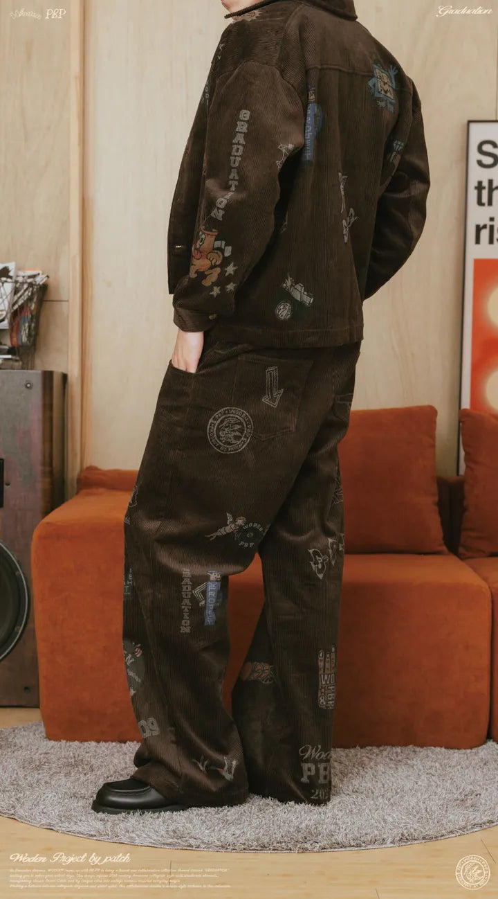 WODEN® X P.B.P® 026 Senior cords Corduroy Pants