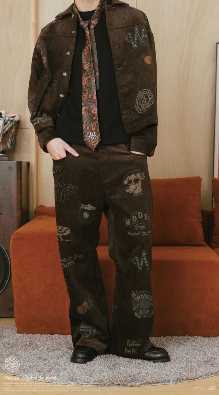 WODEN® X P.B.P® 026 Senior cords Corduroy Pants