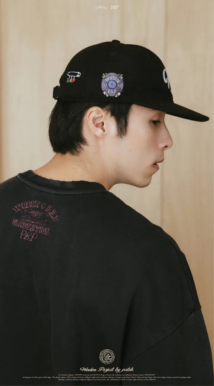 WODEN® X P.B.P® 027 PW Woolen Baseball Cap