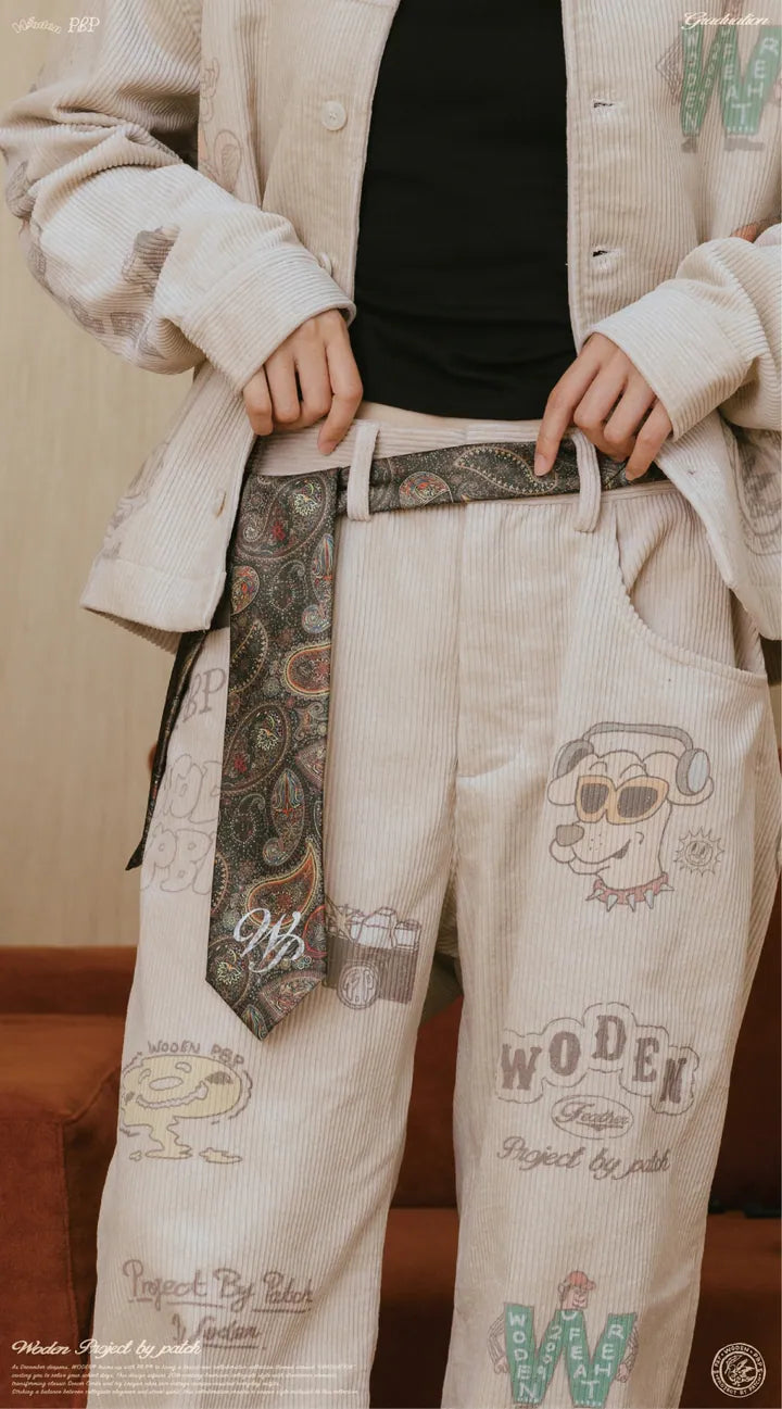 WODEN® X P.B.P® 028 Vintage Totem Tie