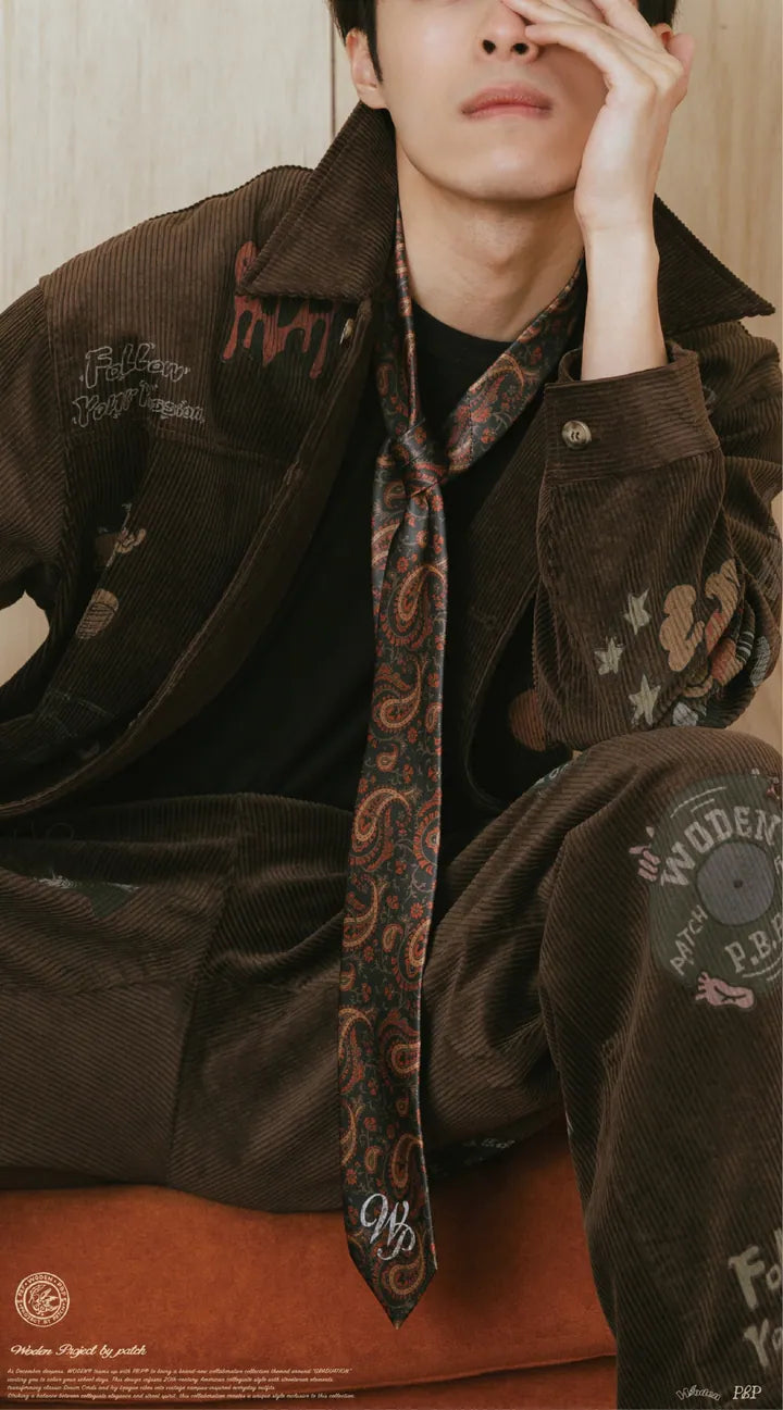 WODEN® X P.B.P® 028 Vintage Totem Tie