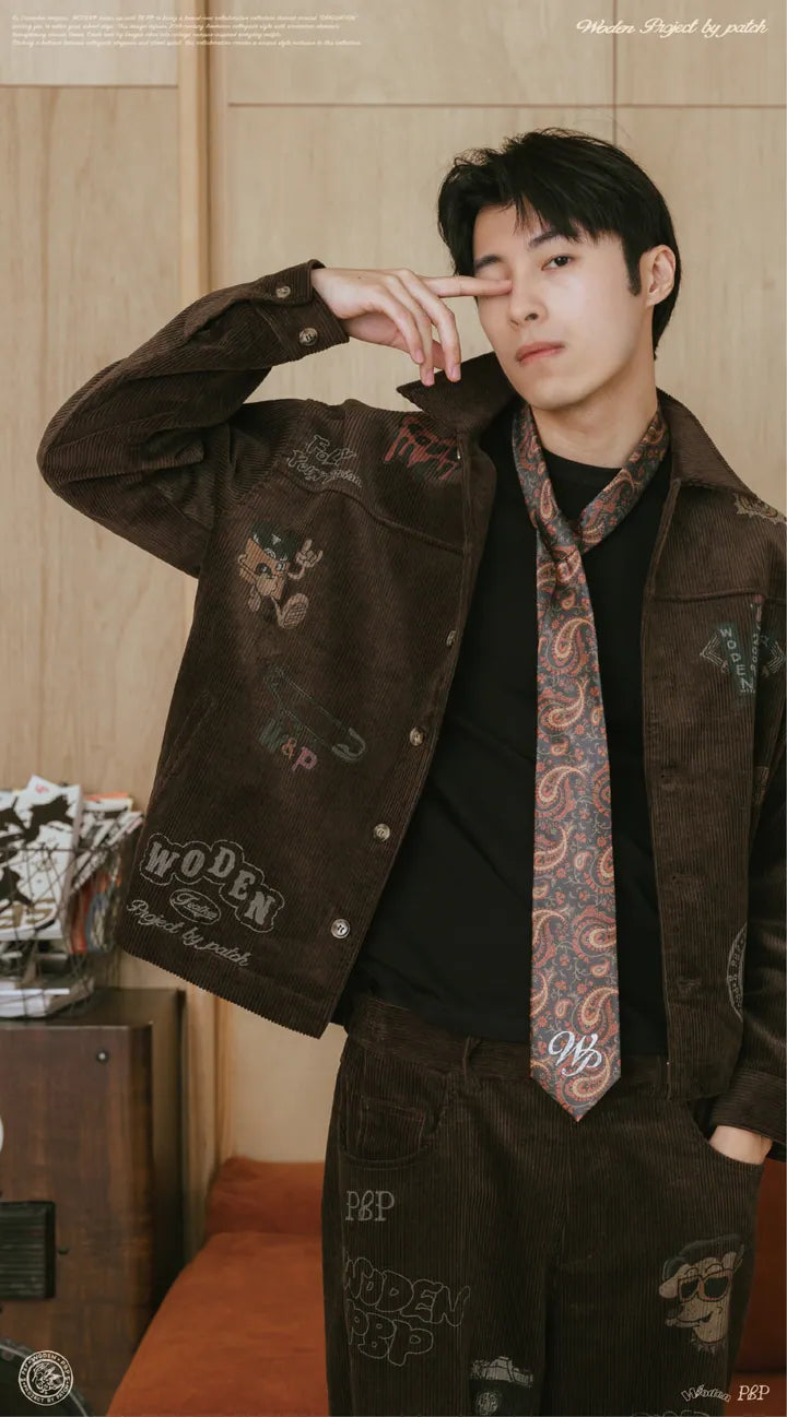 WODEN® X P.B.P® 028 Vintage Totem Tie