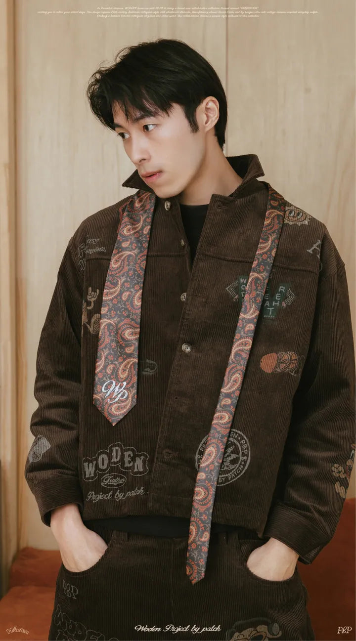 WODEN® X P.B.P® 028 Vintage Totem Tie
